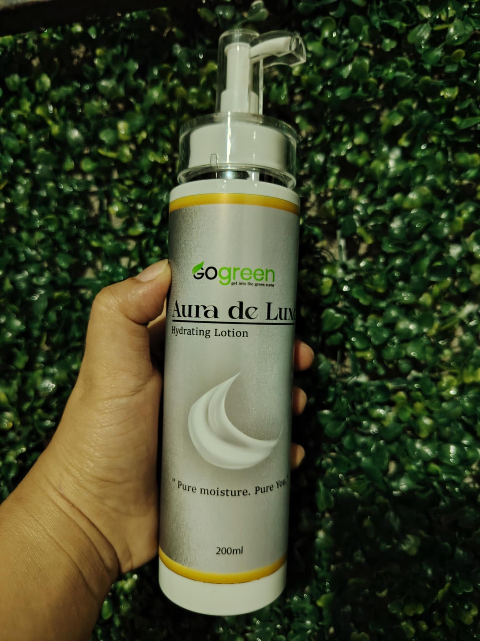 Aura De Lux Hydrating Lotion - Premium Health Supplement by GoGreen Products Philippines