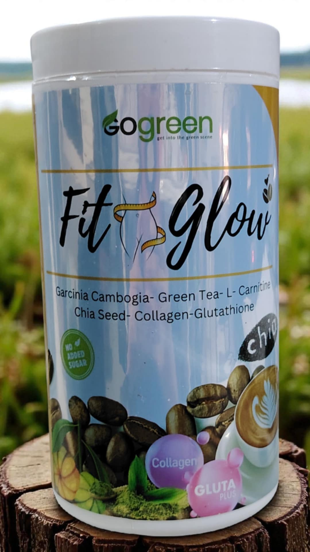 Fit And Glow 700grams Slimming Coffee - Premium Health Supplement by GoGreen Products Philippines