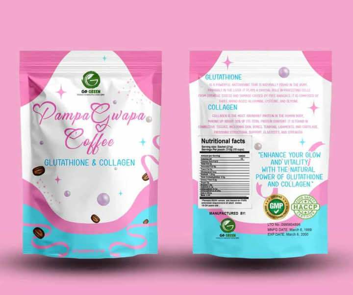 Pampagwapa Collagen Coffee - Premium Health Supplement by GoGreen Products Philippines