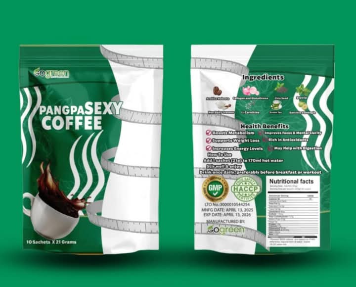 Pampasexy Slimming Coffee - Premium Health Supplement by GoGreen Products Philippines