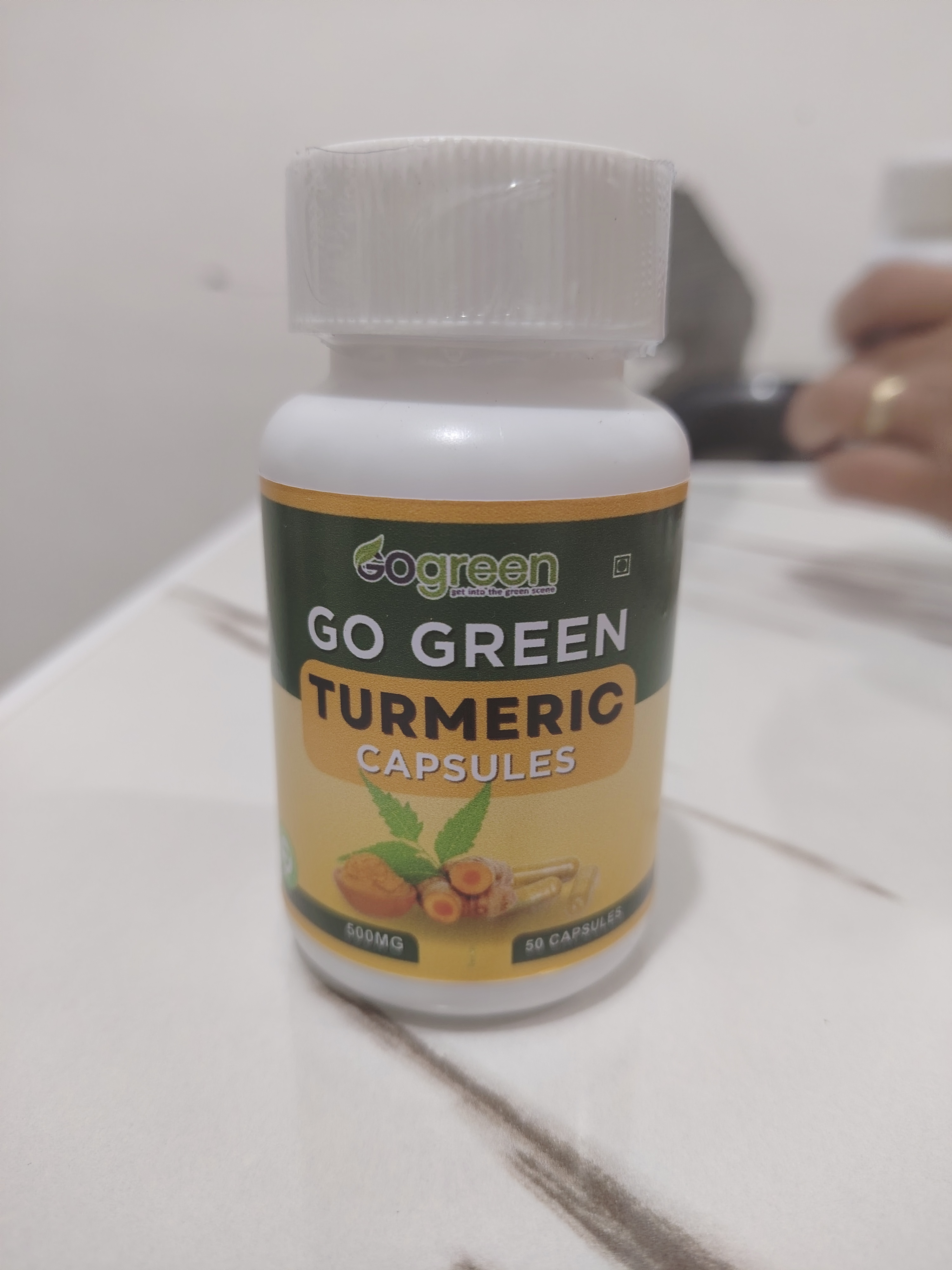 Turmeric Capsules - Premium Health Supplement by GoGreen Products Philippines